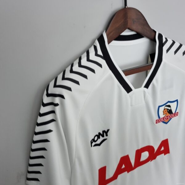 Retro 1992 Colo Colo home Soccer Jersey - Image 4