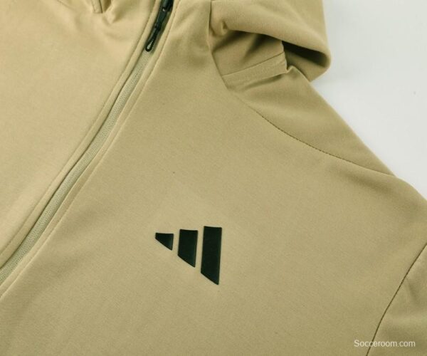 2024 Adidas Yellow Hoodie Full Zipper Jacket +Long Pants - Image 9