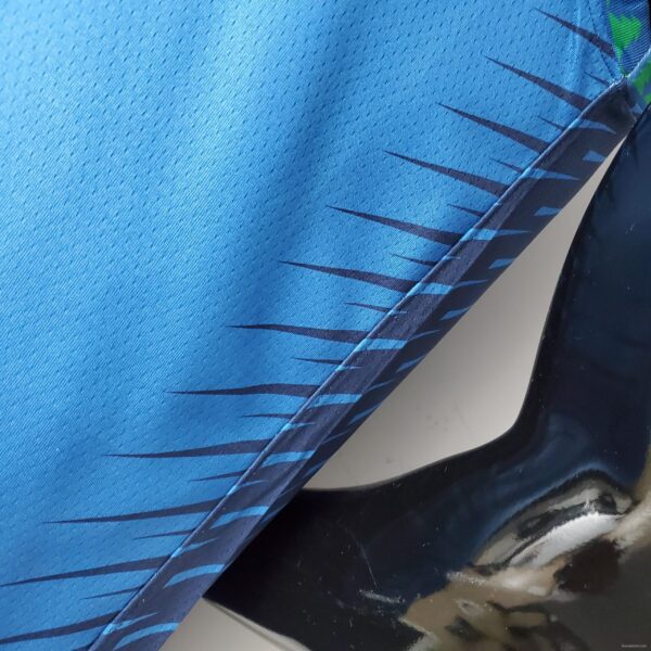 75th Anniversary 2202 Season EDWARDS#1 Minnesota Timberwolves City Edition Blue NBA Jersey - Image 3