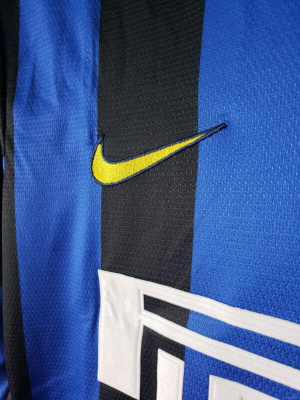 Retro 98/99 Inter Milan Home Long Sleeve Jersey - Image 2