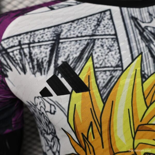 Player Version 25/26 Japan National Team Dragon Ball Z Collaboration Limited Edition Jersey - Image 9