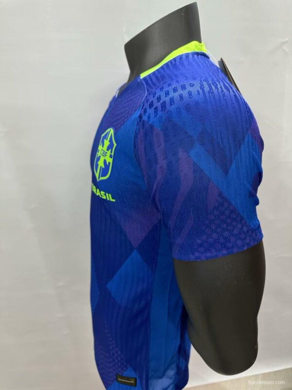 Player Version 2025 Brazil Away Blue Jersey - Image 3