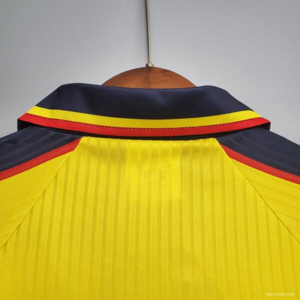 Retro Scotland 96/98 Yellow Soccer Jersey - Image 3