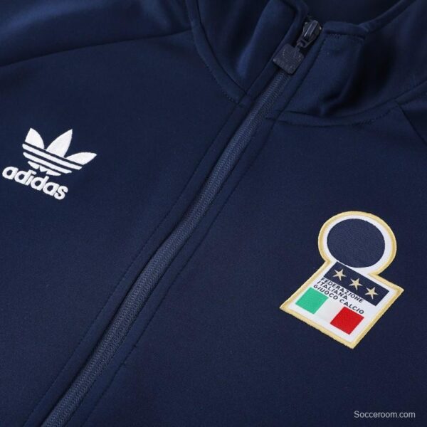 2024 Italy Blue Full Zipper Jacket +Long Pants - Image 11