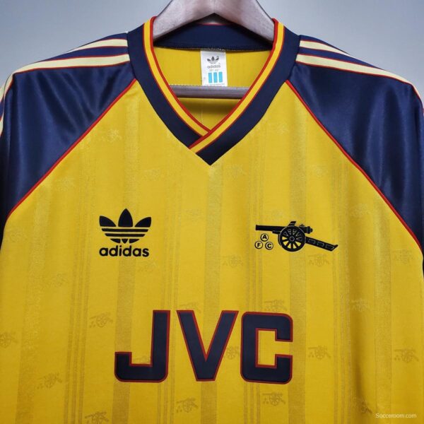 Retro 88/89 Arsenal AWAY Soccer Jersey - Image 8