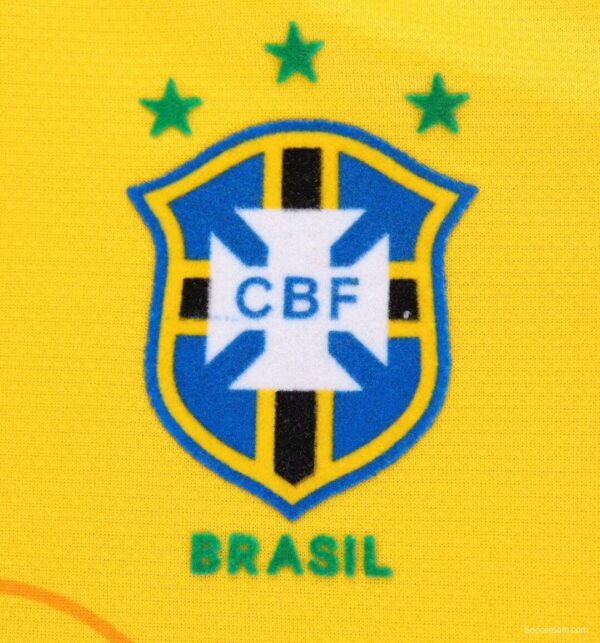 Retro Kids 1994 Brazil Home Jersey - Image 6