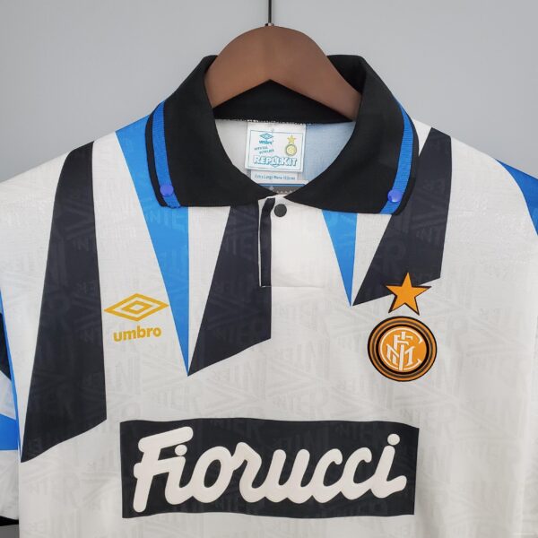 Retro Inter Milan 92/93 Away Soccer Jersey - Image 7