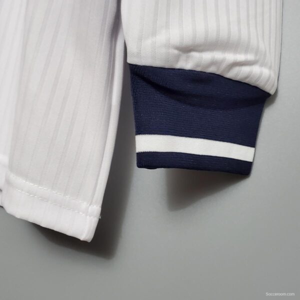 Retro Long Sleeve 1998 England home Soccer Jersey - Image 7