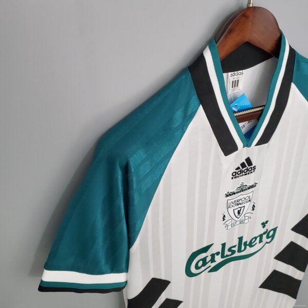 Retro 93/95 Liverpool away Soccer Jersey - Image 6