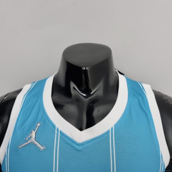 75th Anniversary Oubre jr.#12 Charlotte Hornets Blue NBA Jersey - Image 4