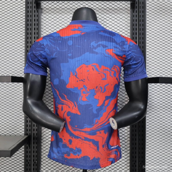 25/26 Player Version Barcelona Blue Flame Special Edition Jersey - Image 4