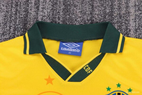 Retro Kids 1994 Brazil Home Jersey - Image 16
