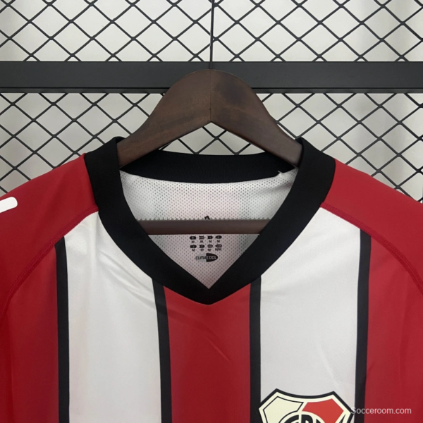03/04 Retro River Plate Home Long Sleeve Jersey - Image 3