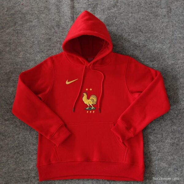 2024 France Navy/Red/Black/Beige/Grey Hoodie WIth Black Badge - Image 8