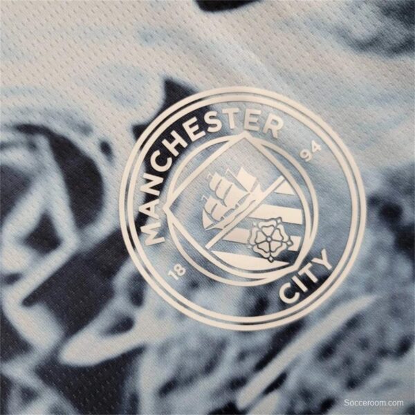 25/26 Manchester City Black/Blue Concept Jersey - Image 5