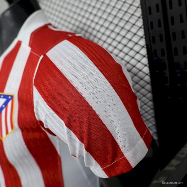 2025/26 Player Version Atletico Madrid Home Jersey - Image 2