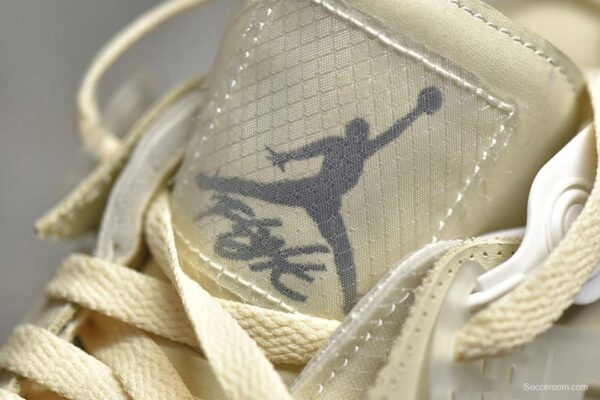 OFF-WHITE X Air Jordan 4 Sail（men） - Image 14