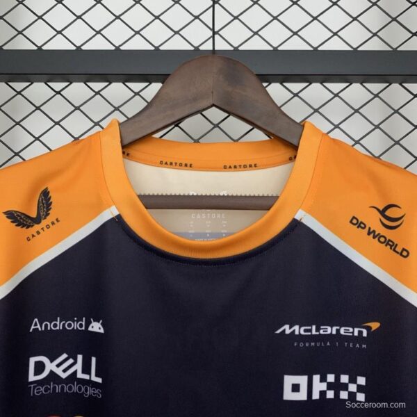 2025 F1 Formula Orange/Navy Mclaren Norris Jersey - Image 8