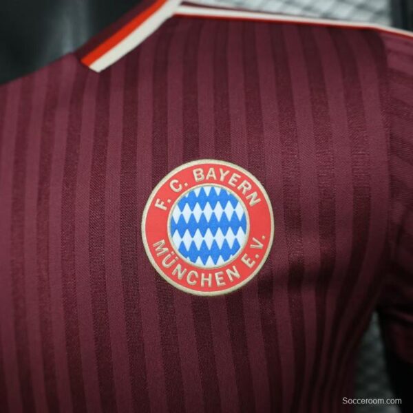 Player Version 25/26 Bayern Munich Icon Wine Jersey - Image 7