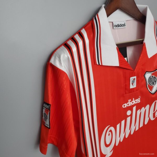 Retro River Plate 95/96 away Soccer Jersey - Image 6