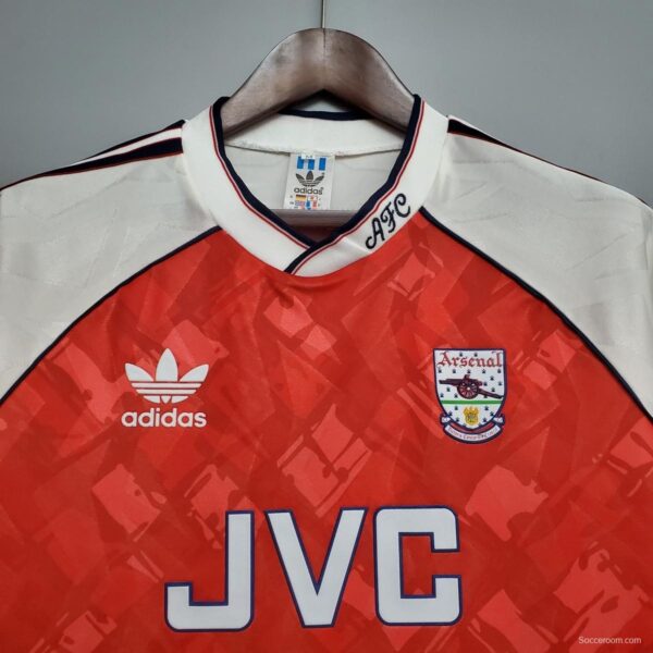 Retro 90/92 Arsenal home Soccer Jersey - Image 6