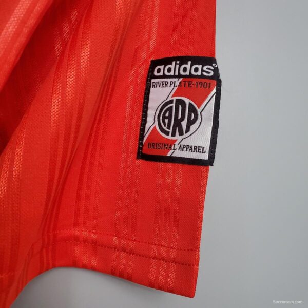 Retro River Plate 95/96 away Soccer Jersey - Image 2