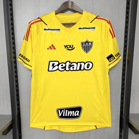 24/25 Atlético Mineiro Limited Edition Goalkeeper Yellow All Sponsors
