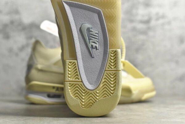 OFF-WHITE X Air Jordan 4 Sail（men） - Image 7
