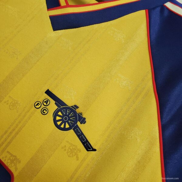 Retro 88/89 Arsenal AWAY Soccer Jersey - Image 6