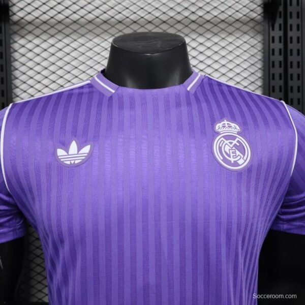 Player Version 25/26 Real Madrid Purple Icon Jersey - Image 8