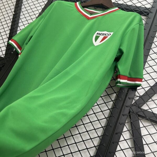 1970 Retro Mexico Home Jersey - Image 6
