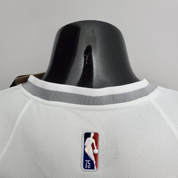 75th Anniversary 2202 Season Oklahoma City Thunder PAUL#3 City Edition White NBA Jersey - Image 2