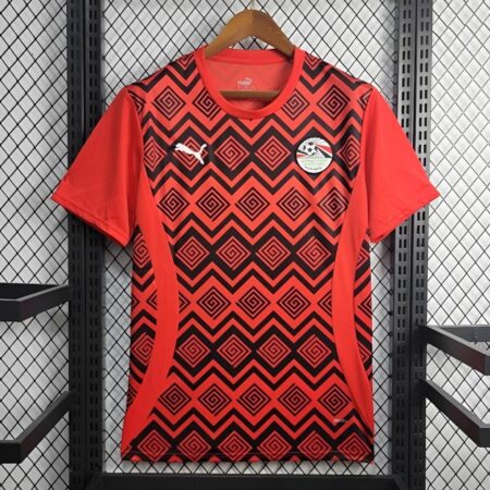 2024 Egypt Pre-match Red Training Jersey