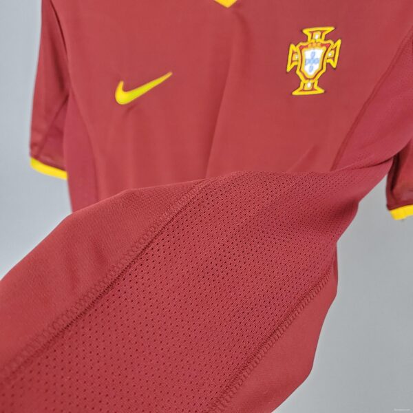 Retro 2000 Portugal home Soccer Jersey - Image 4