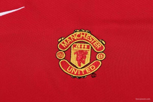 Retro Kids 04/06 Manchester United Home Jersey - Image 9