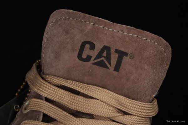 CAT FOOTWEAR/ CAT Carter 21SS autumn new vintage fashion shoes series leisure board shoes P720536 light coffee - Image 8