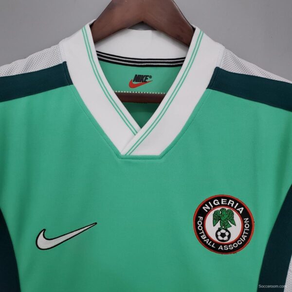 Retro Nigeria 1998 home Soccer Jersey - Image 13