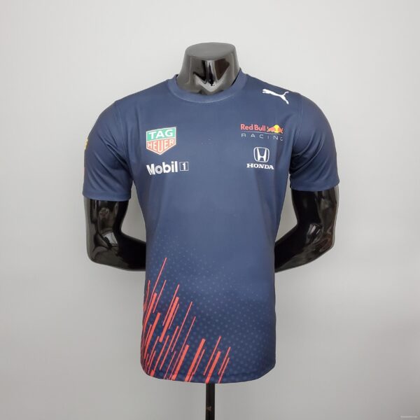 F1 Formula One racing suit; Honda Red Bull racing suit Royal Blue
