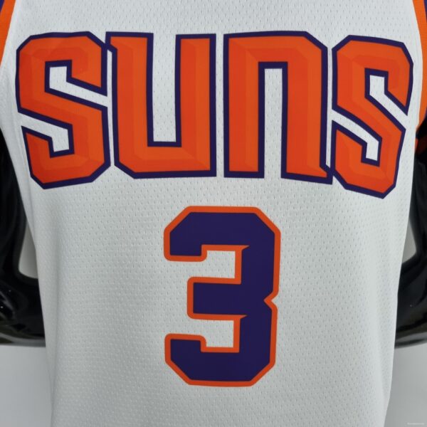75th Anniversary Paul #3 Phoenix Suns White NBA Jersey - Image 10
