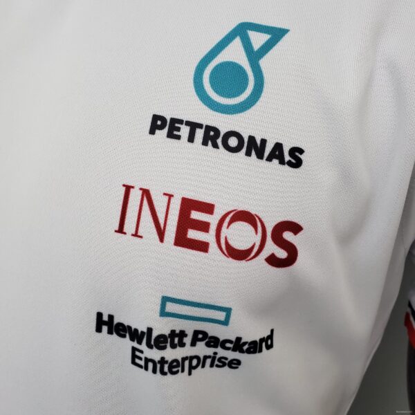 F1 Formula One racing suit; Mercedes White - Image 8