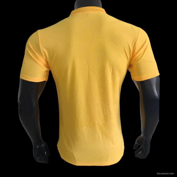 Player Version 2024 Netherlands Yellow POLO Jersey - Image 2