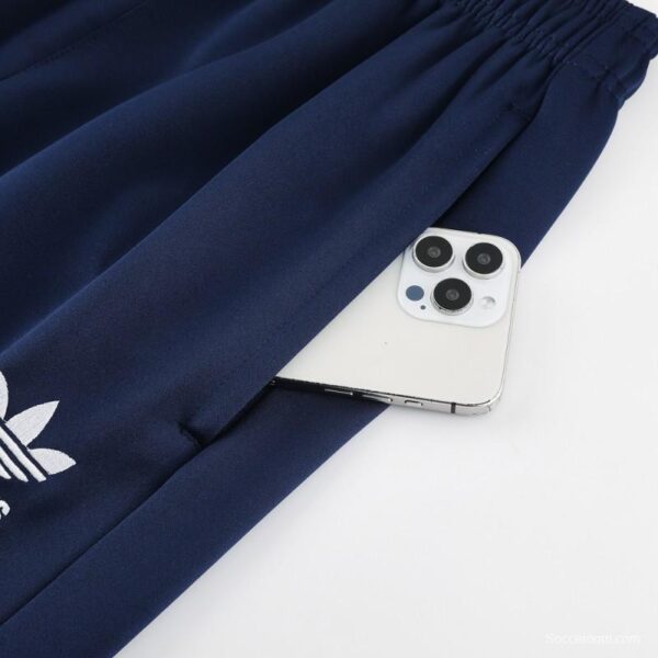 2024 Italy Blue Full Zipper Jacket +Long Pants - Image 4