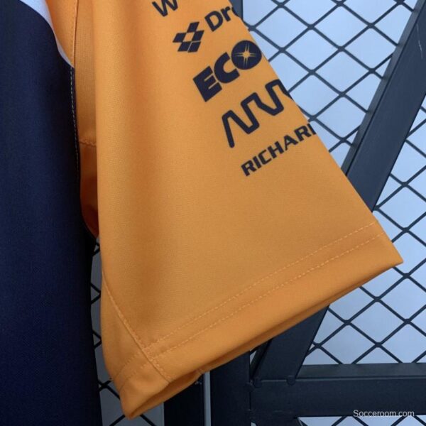 2025 F1 Formula Orange/Navy Mclaren Jersey - Image 5