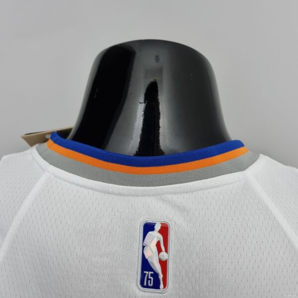 75th Anniversary Ross #4 New York Knicks White NBA Jersey - Image 3