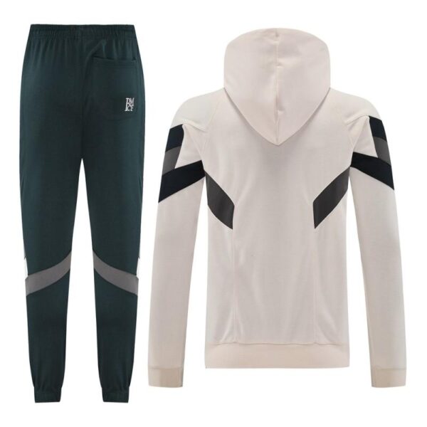 24/25 Real Madrid Light Yellow Hoodie Jacket +Long Pants - Image 14