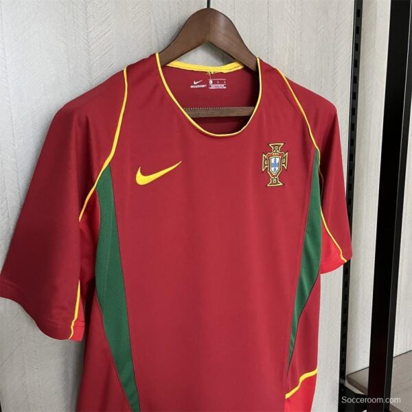 2002 Retro Portugal Home Jersey - Image 6