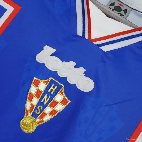 Retro 1998 Croatia home Soccer Jersey - Image 9