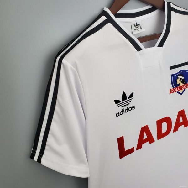 Retro 1991 colo colo home Soccer Jersey - Image 4