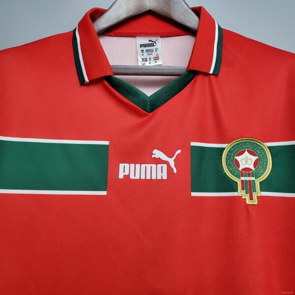 Retro 1998 Morocco away Soccer Jersey - Image 9