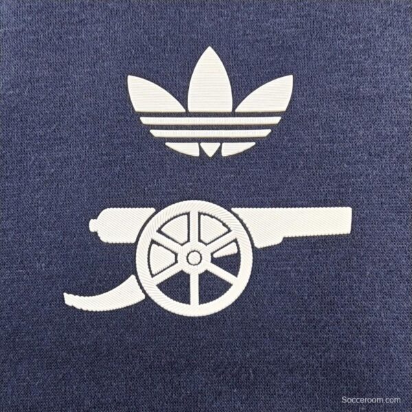 24/25 Chelsea x Adidas Original Navy/Red/Black/Beige/Grey Hoodie WIth Black Badge - Image 7